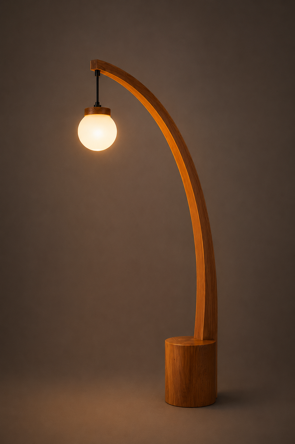 Lumen — handcrafted wooden lamp